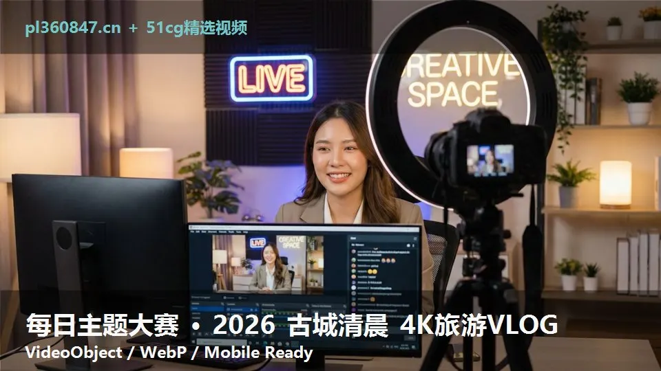 每日主题大赛 · 2026 古城清晨 4K旅游VLOG