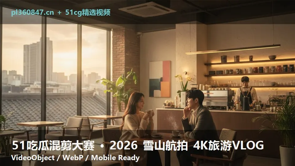 51吃瓜混剪大赛 · 2026 雪山航拍 4K旅游VLOG